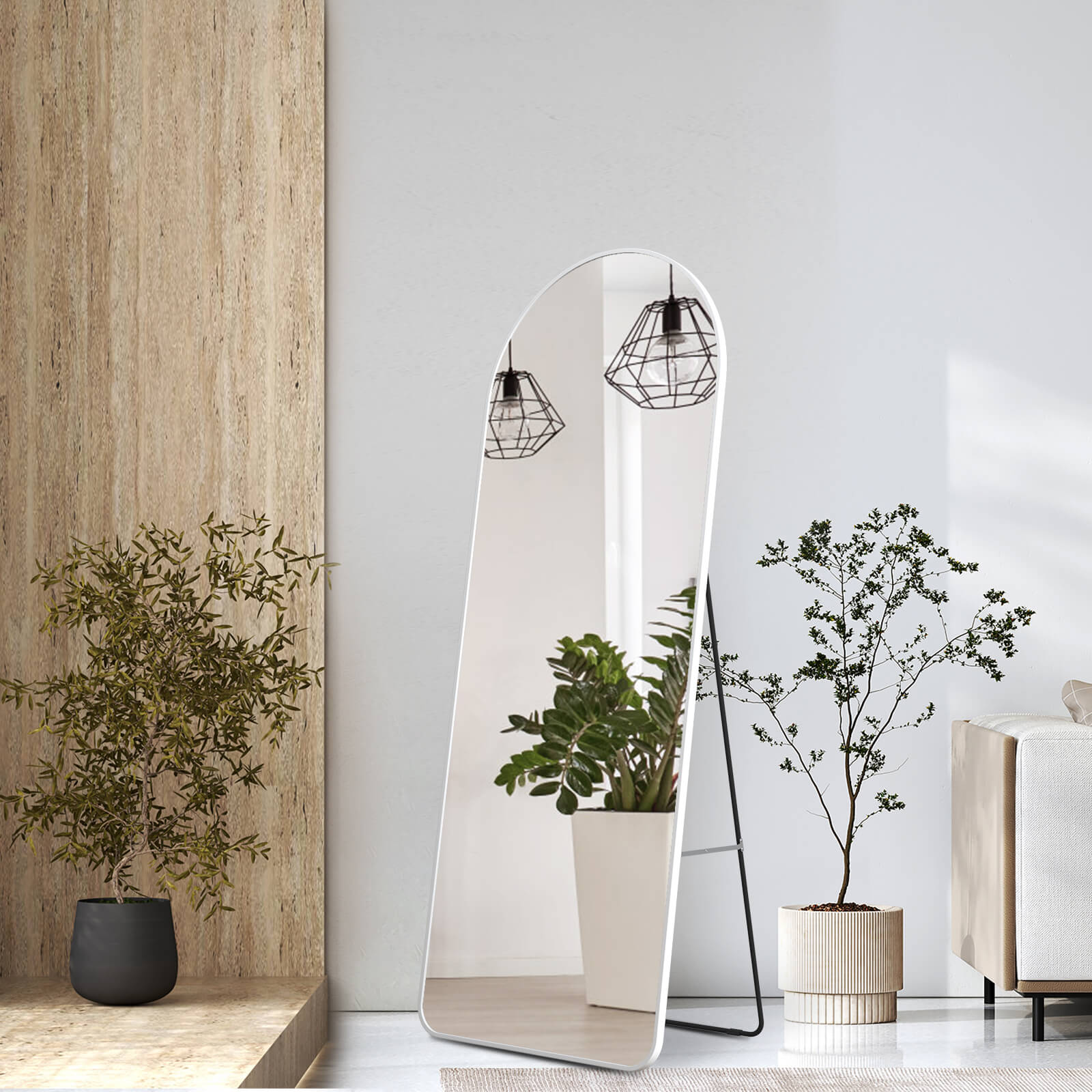 emke-fm07-miroir-sur-pied-cadre-noir-160x60-cm-sans-clairage image 3