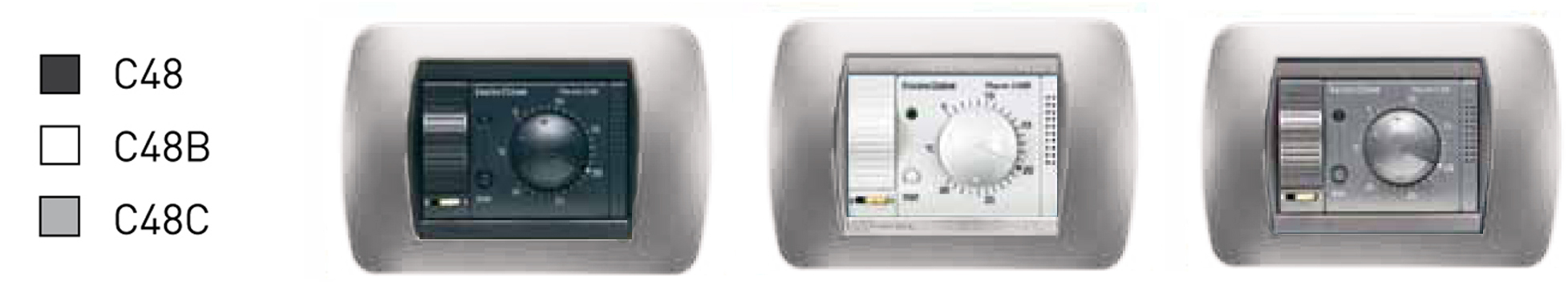 fantini-cosmi-c48-thermostat-d-ambiance-encastrable-chauffage-clim image 2