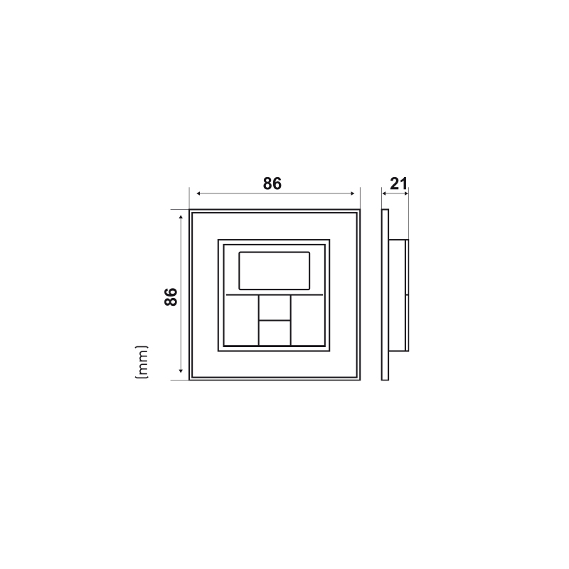 fantini-cosmi-c801-thermostat-programmable-hebdomadaire-sans-fil image 2