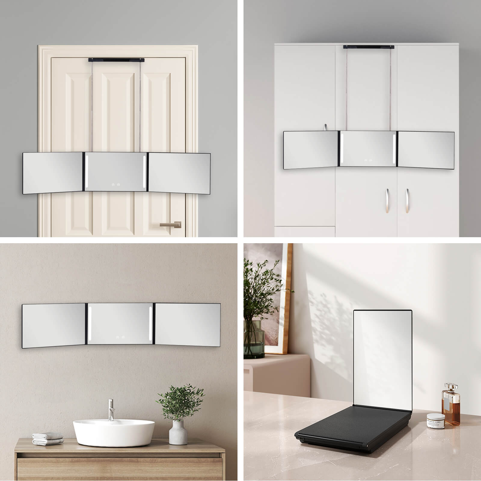 emke-cm04-miroir-grossissant-pliable-led-5x-noir image 3