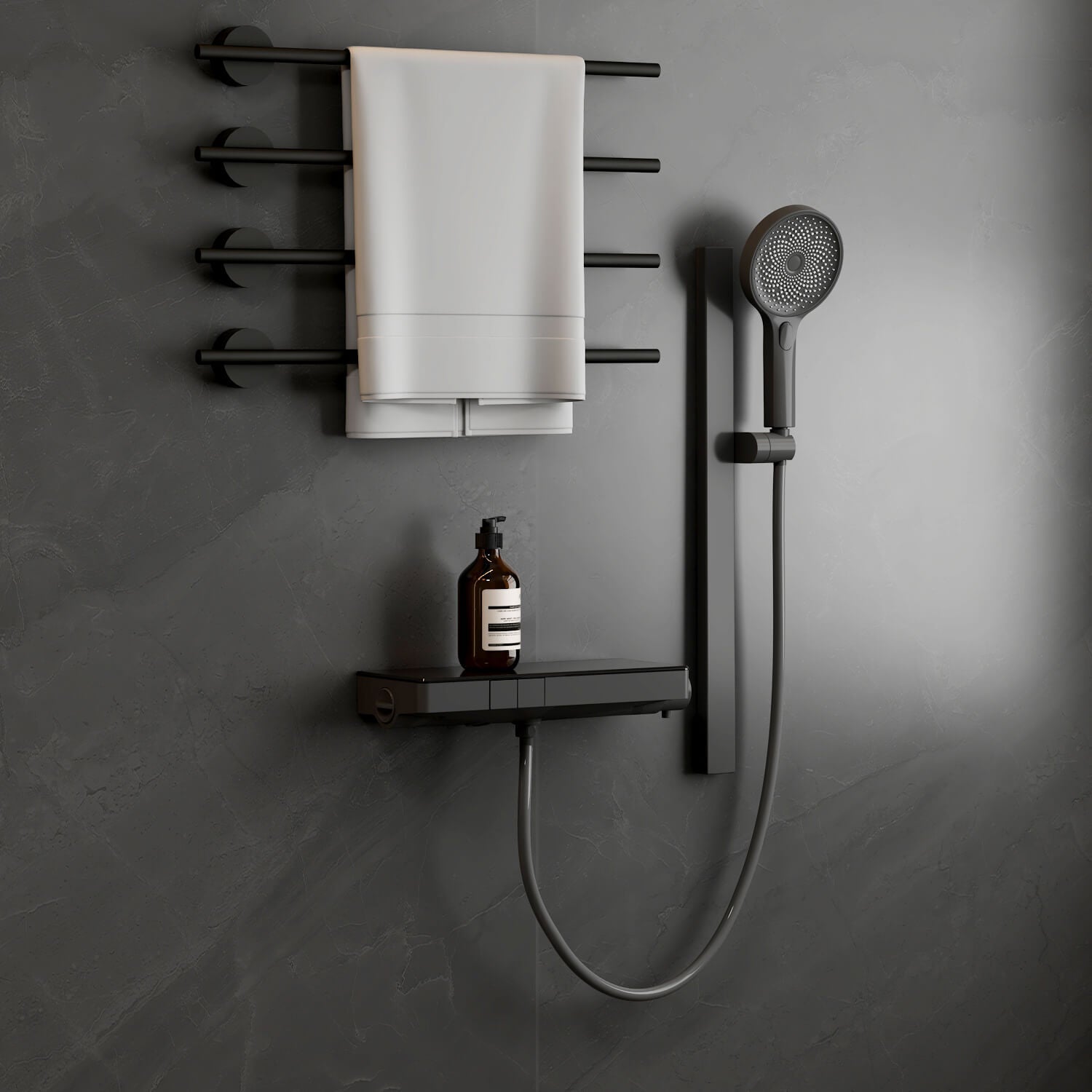 emke-f22-colonne-douche-thermostatique-anthracite image 2