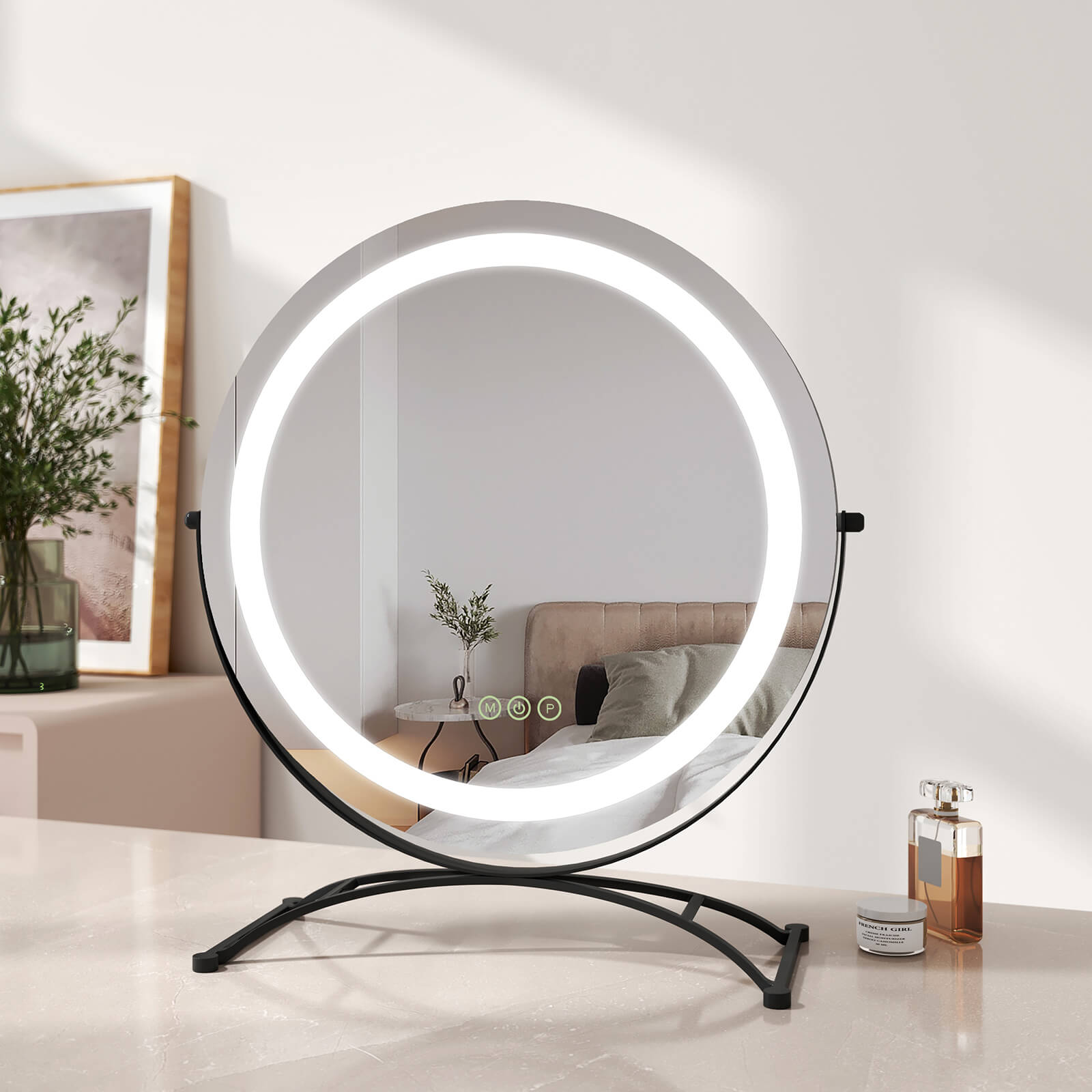 emke-cm07-miroir-cosm-tique-rond-blanc-40-cm-led image 4