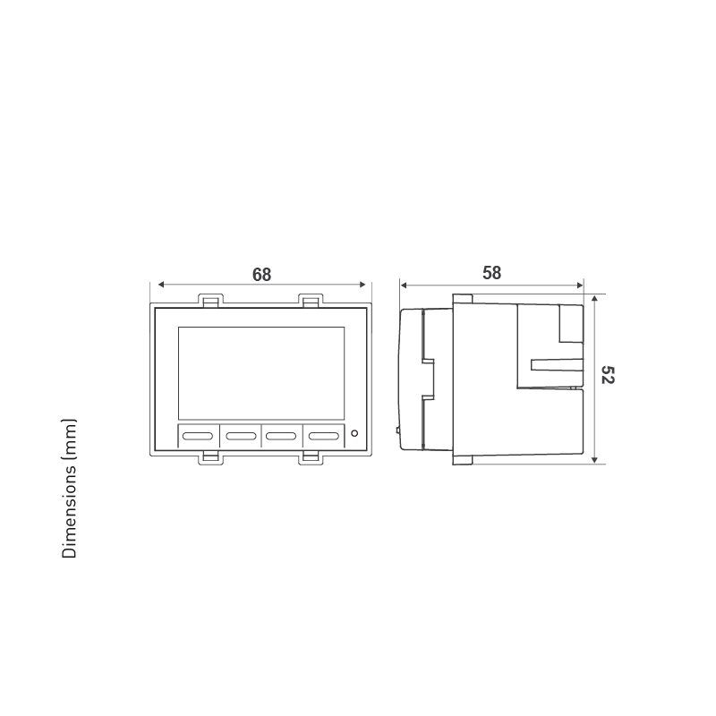 fantini-cosmi-ch133arr2-thermostat-ventilo-convecteur-encastr image 2