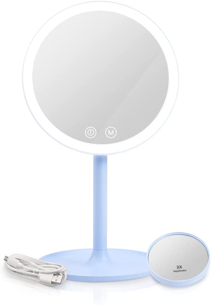 emke-miroir-grossissant-lumineux-led-blanc-1x-3x-usb image 7
