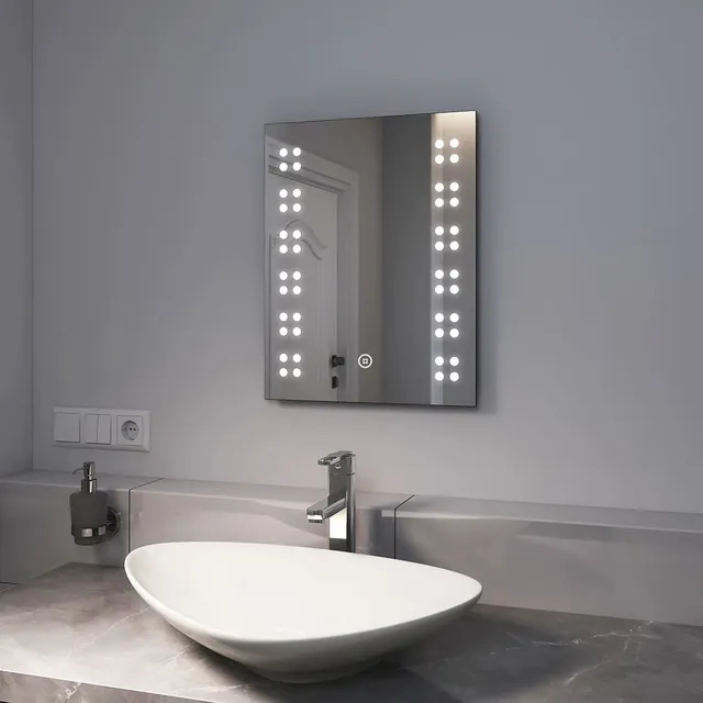 emke-lm07-miroir-led-salle-de-bain-50x70-antibu-e image 1