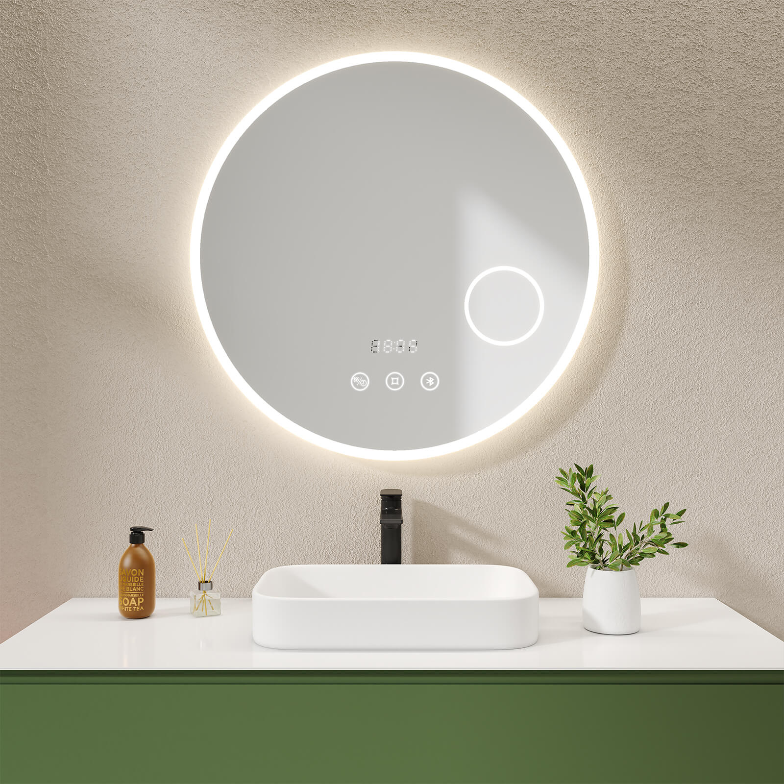 emke-olm08-miroir-lumineux-rond-80-cm-3000k-tactile image 4