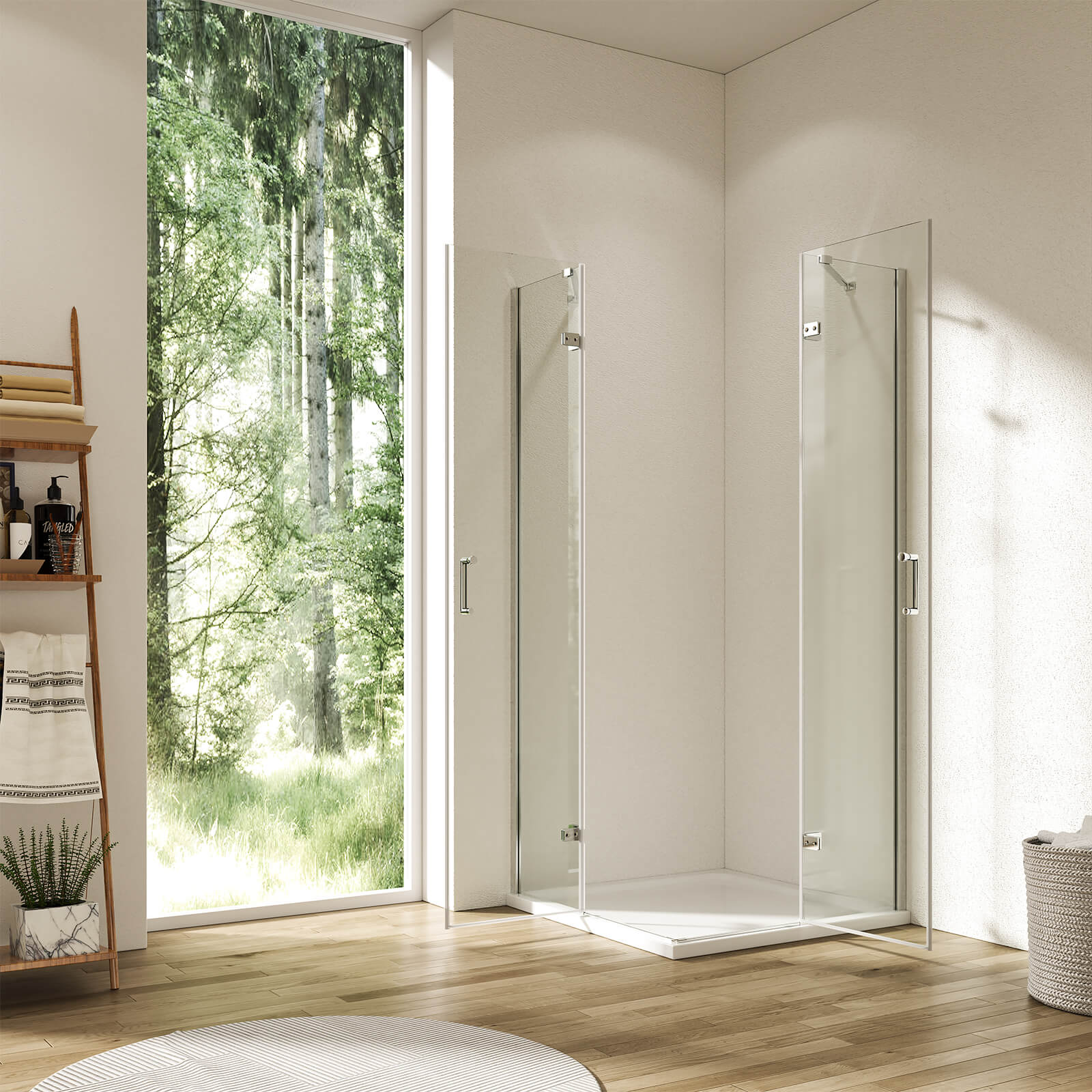 emke-cabine-de-douche-angle-90x195-portes-battantes image 5