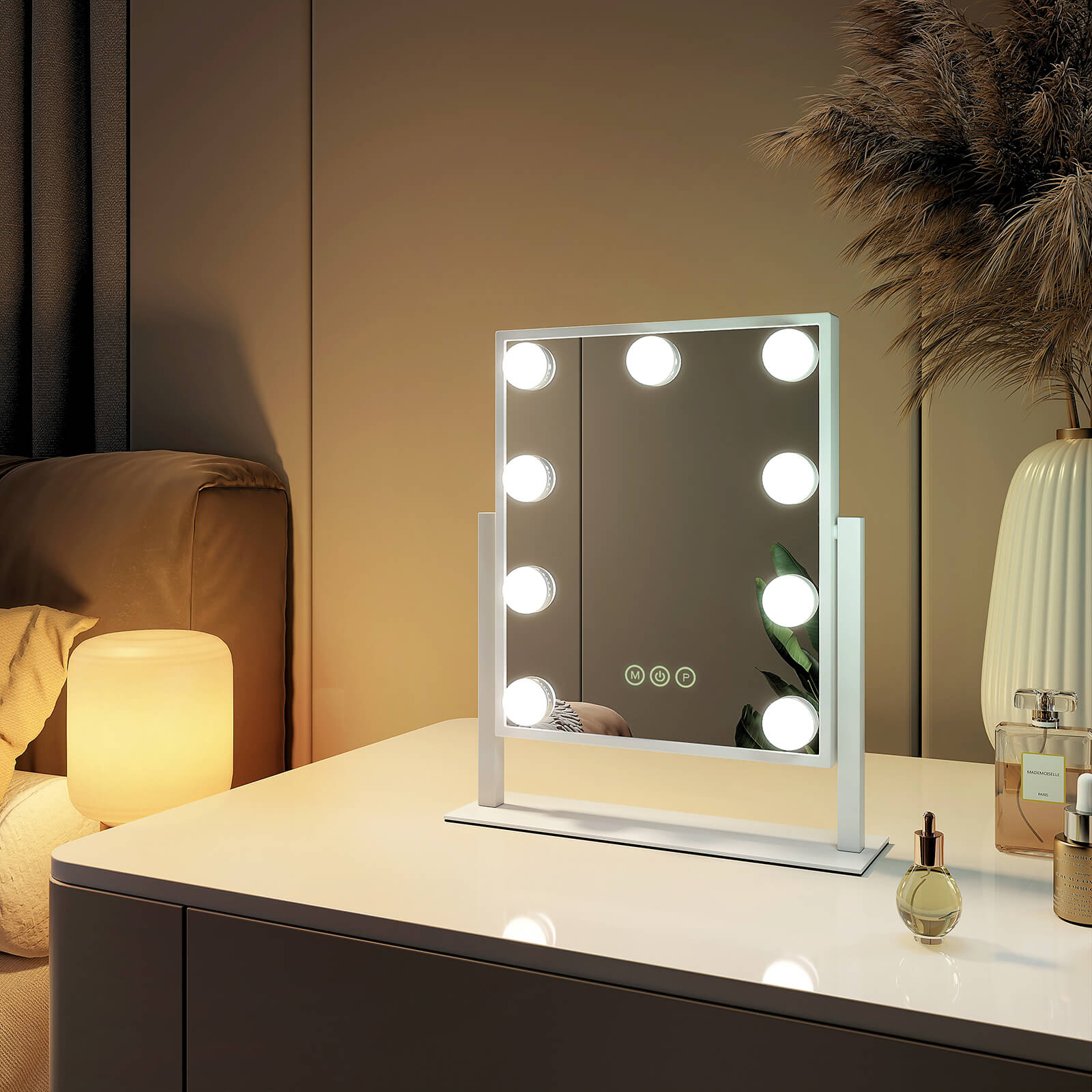 emke-cm12-miroir-cosm-tique-hollywood-noir-25x30-grossissant-7x image 6