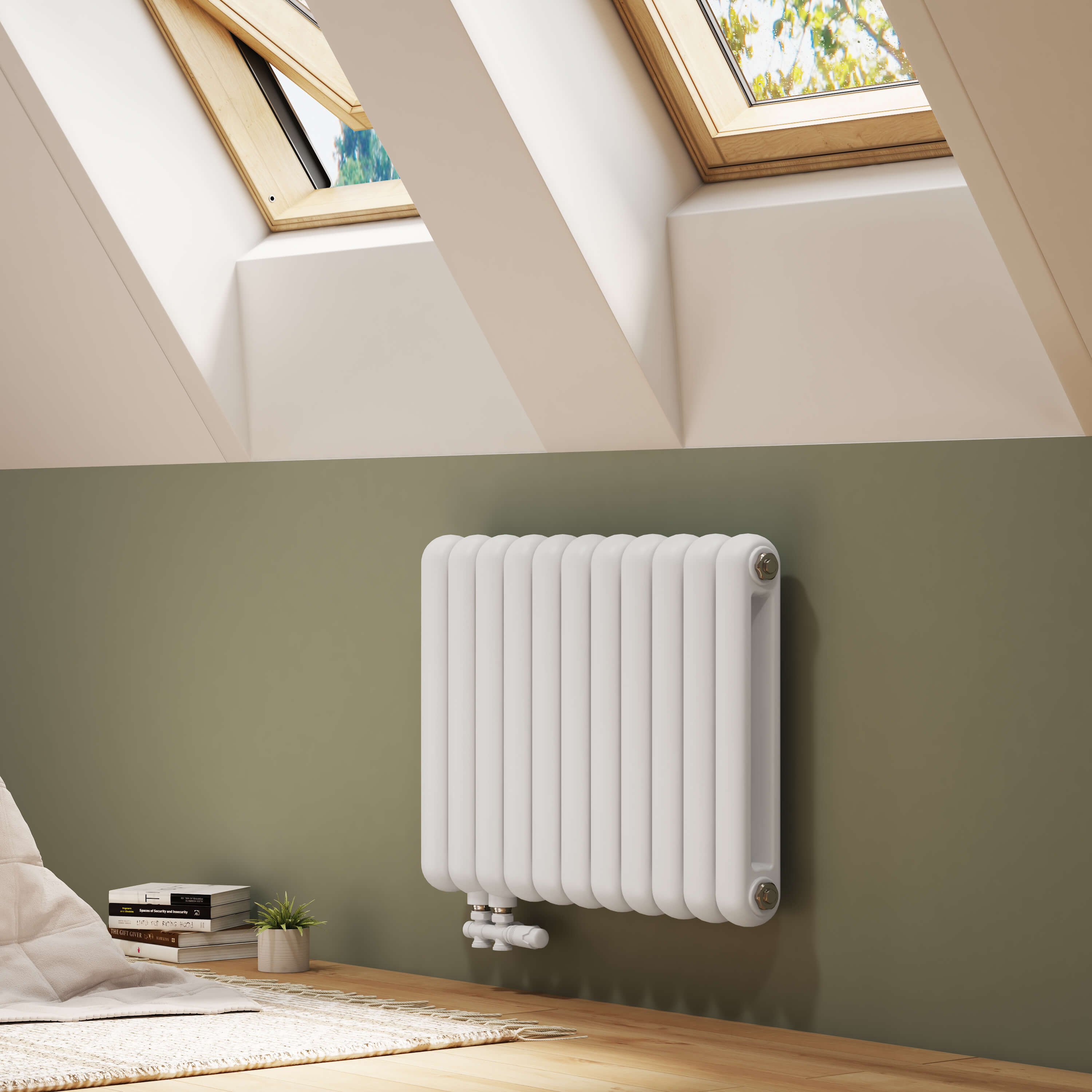 emke-radiateur-eau-chaude-double-anthracite-55x100 image 3