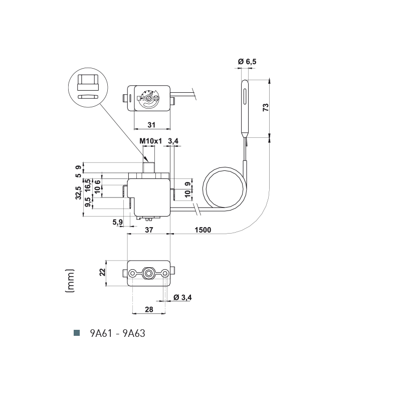 fantini-cosmi-tg500-thermostat-limite-compact image 3
