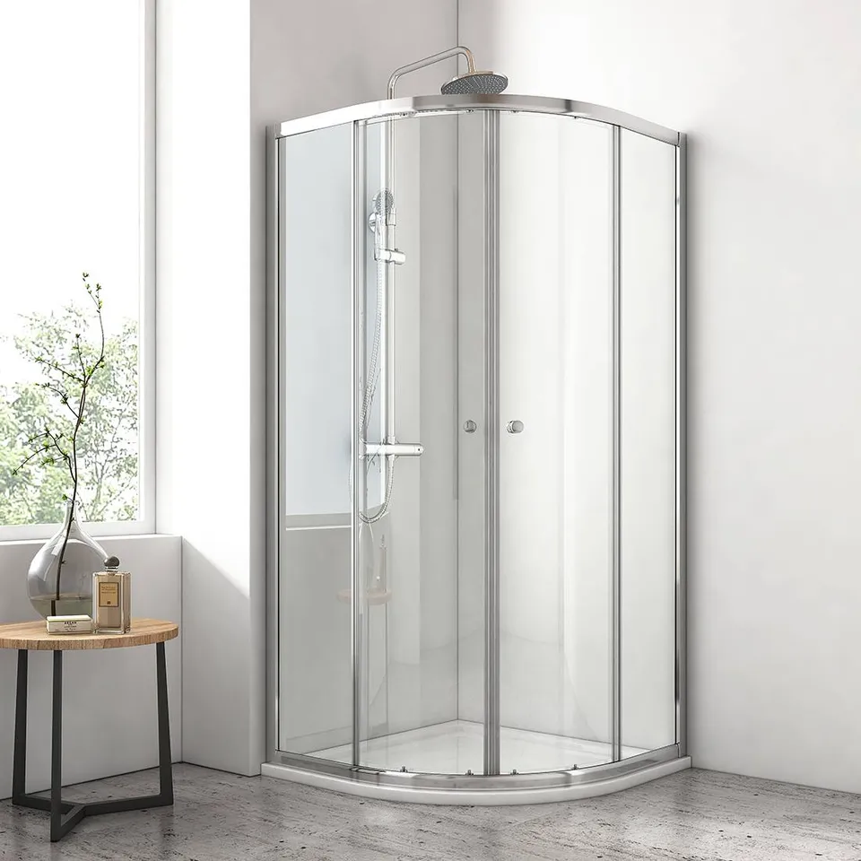 emke-cabine-de-douche-quart-de-cercle-90x90x185-coulissante image 1