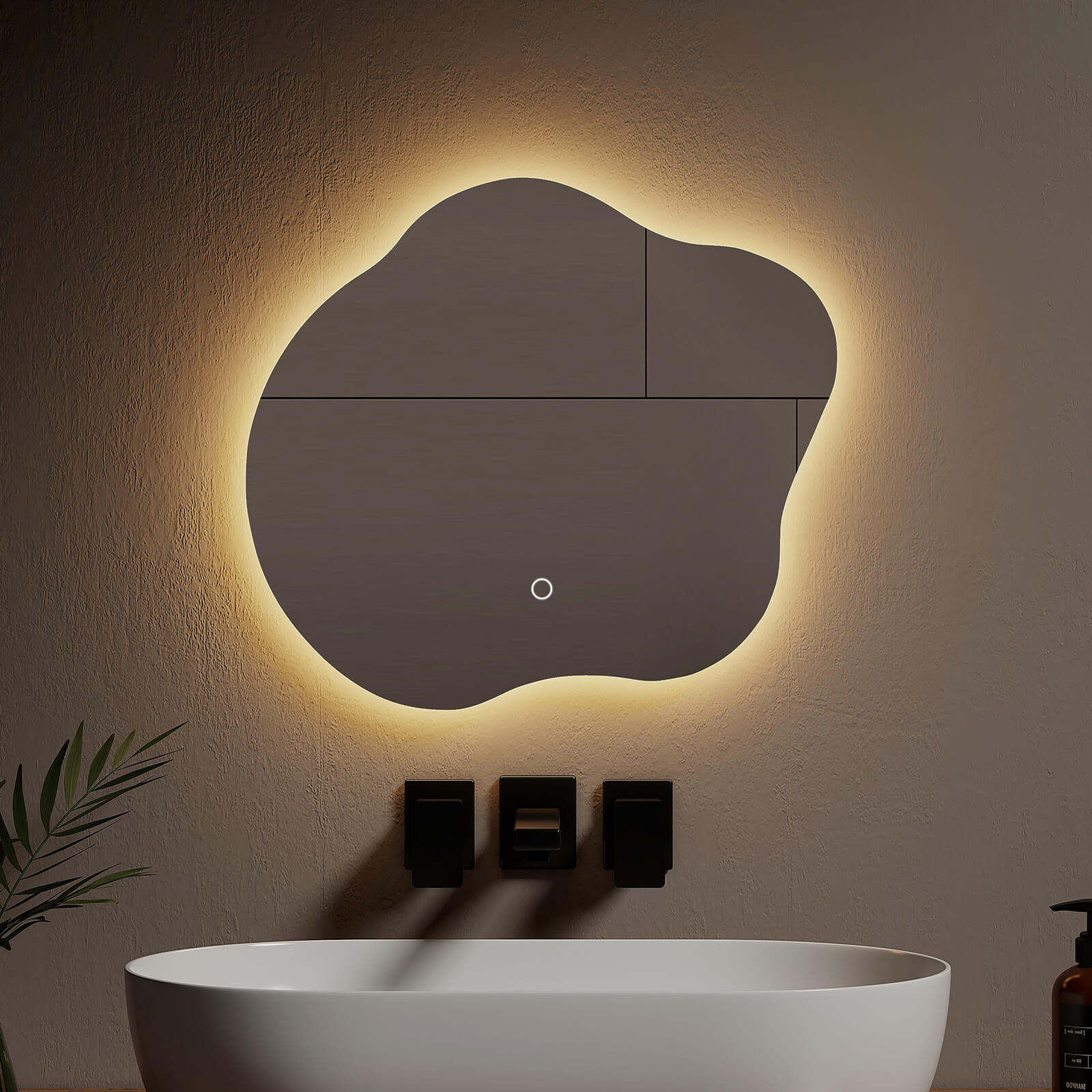 emke-lm31-miroir-lumineux-sans-cadre-60x50-3-couleurs image 4