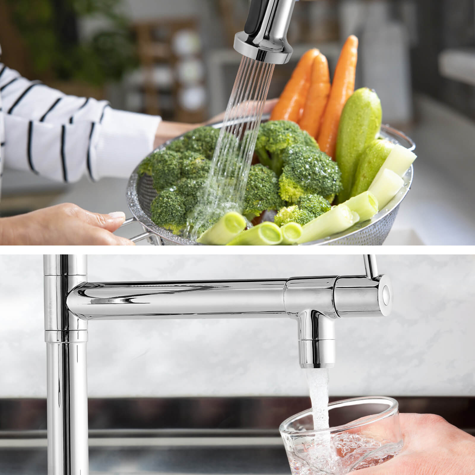 emke-f19-robinet-cuisine-chrom-flexible-2-jets image 4