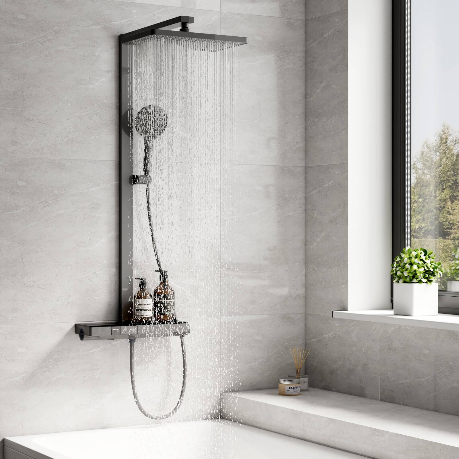 emke-f11-colonne-douche-thermostatique-anthracite image 2