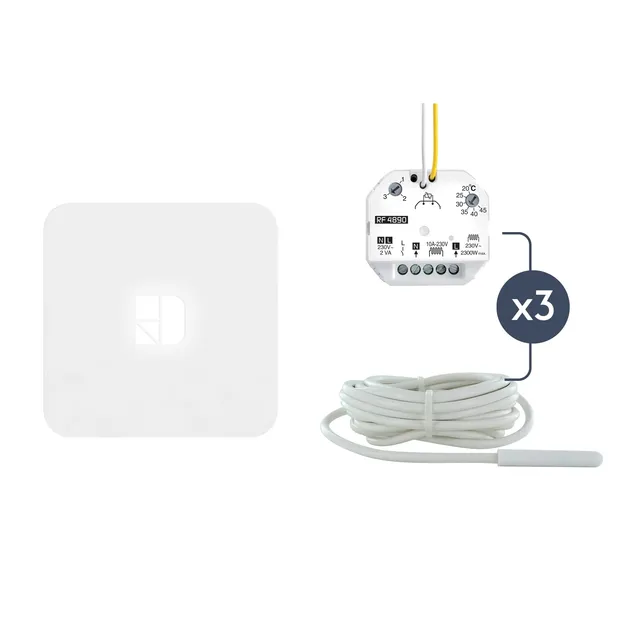 delta-dore-rf-4890-pack-chauffage-3-zones-plancher-lectrique image 1