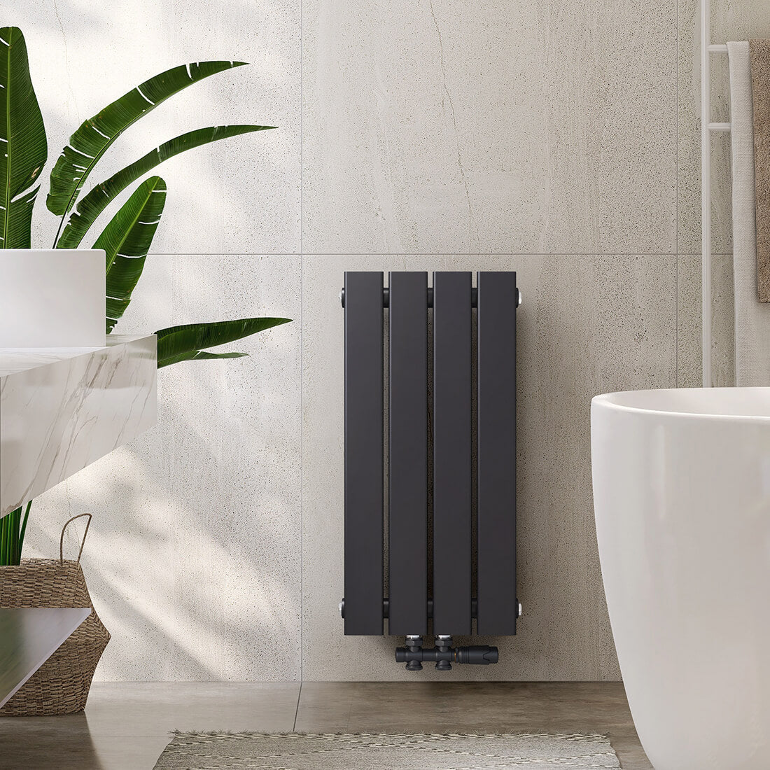 emke-radiateur-eau-chaude-anthracite-60x30-monocouche image 1