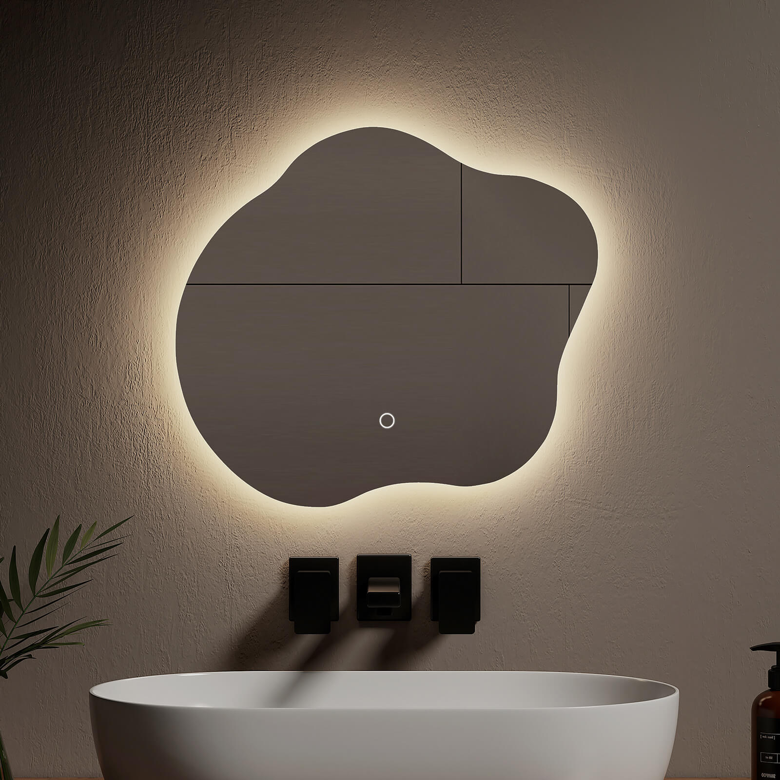 emke-lm31-miroir-lumineux-sans-cadre-60x50-3-couleurs image 3