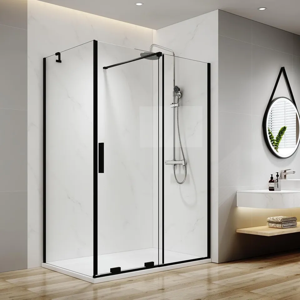 emke-cabine-de-douche-coulissante-noire-120x90 image 1