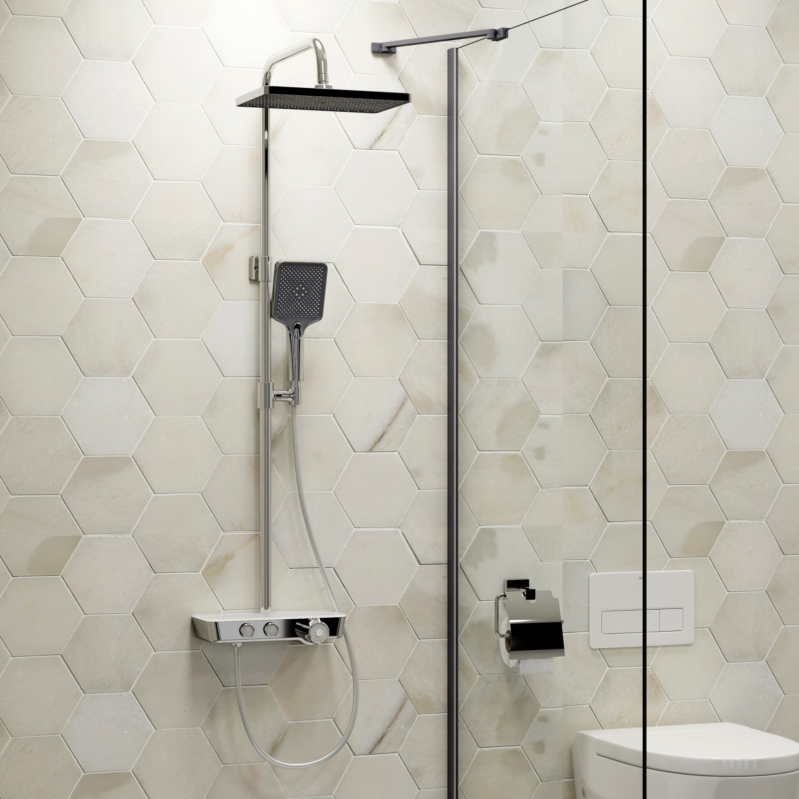 emke-f08-colonne-douche-thermostatique-anthracite image 2