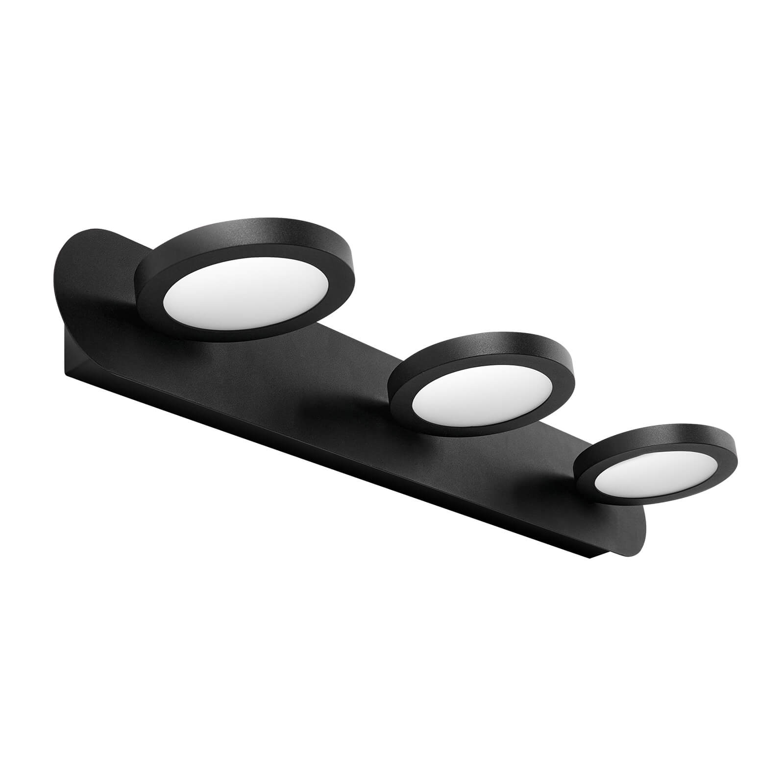emke-l24-applique-miroir-led-noir-mat-50-cm-blanc-chaud image 1
