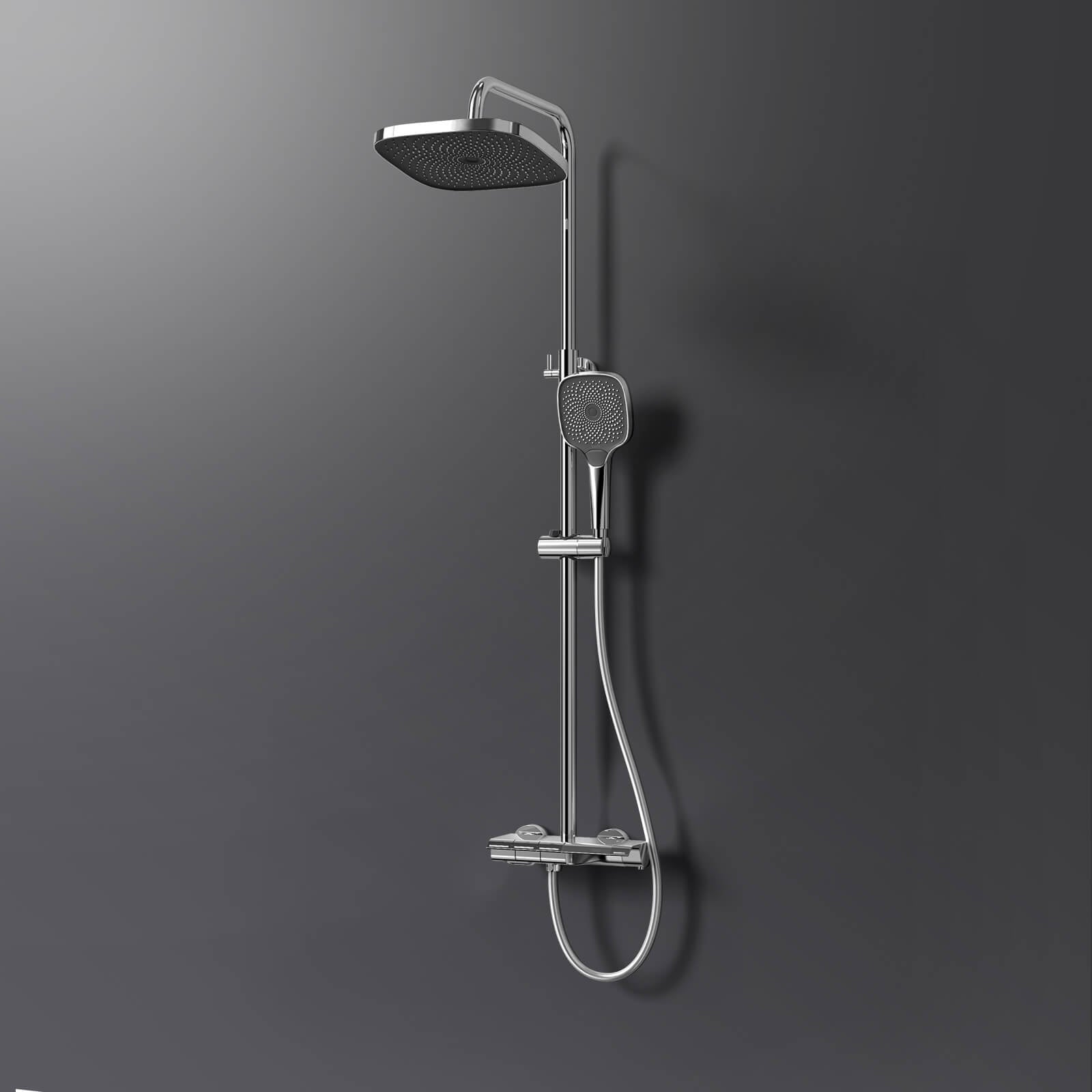 emke-f12-colonne-de-douche-thermostatique-chrome-pluie image 2