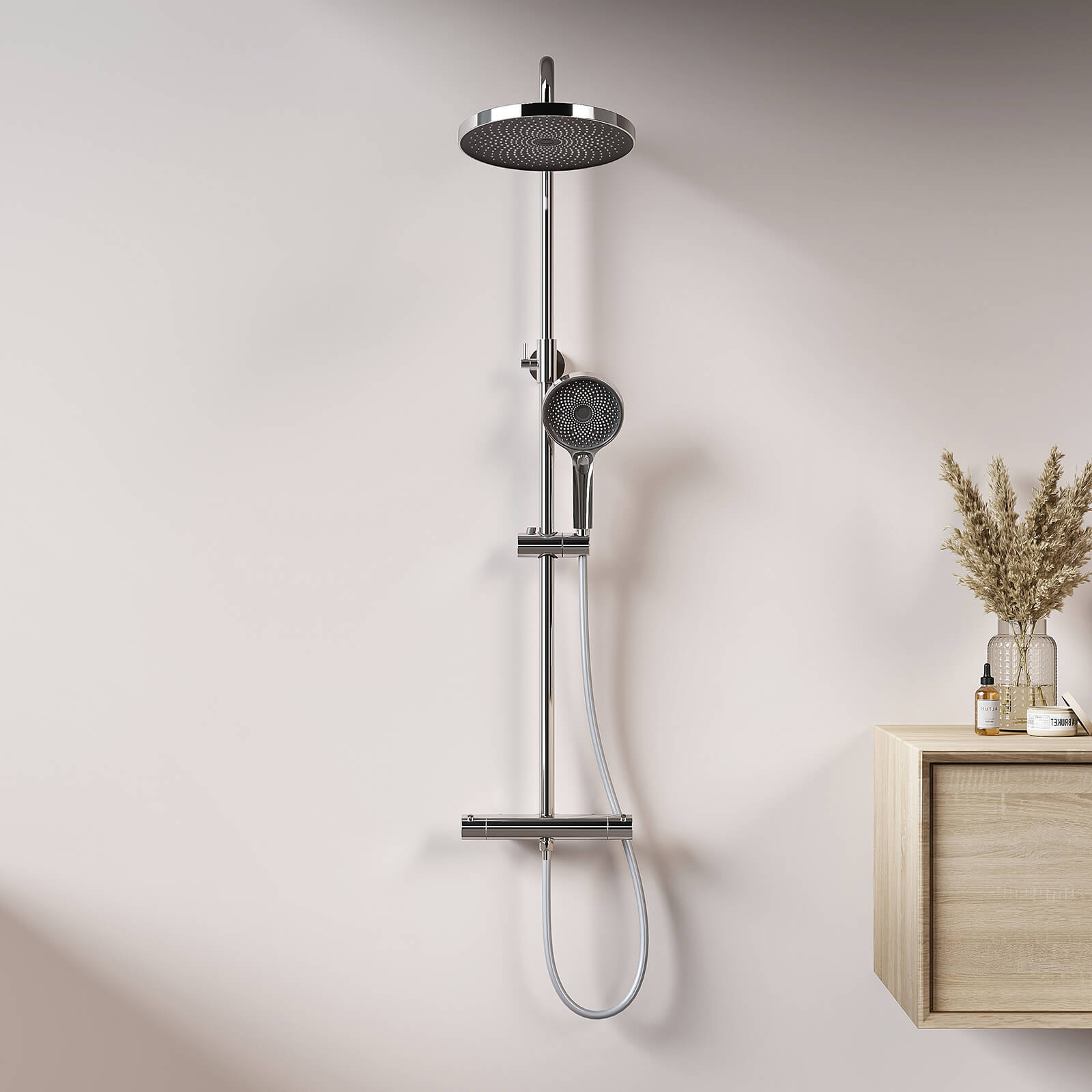 emke-f07-colonne-de-douche-thermostatique-chrom-28-cm image 2