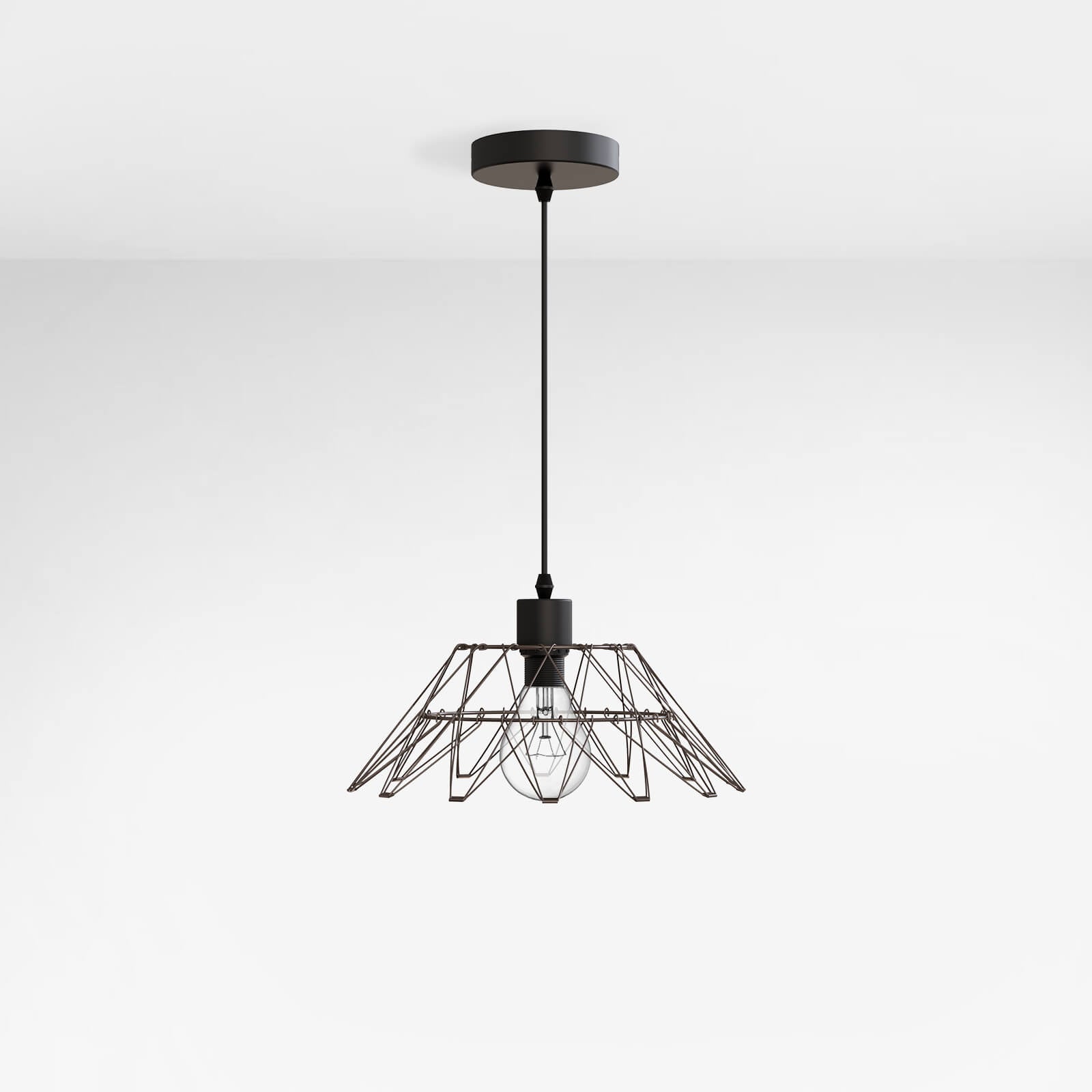 emke-l18b2bl-suspension-fer-anthracite-e27-d-formable image 4