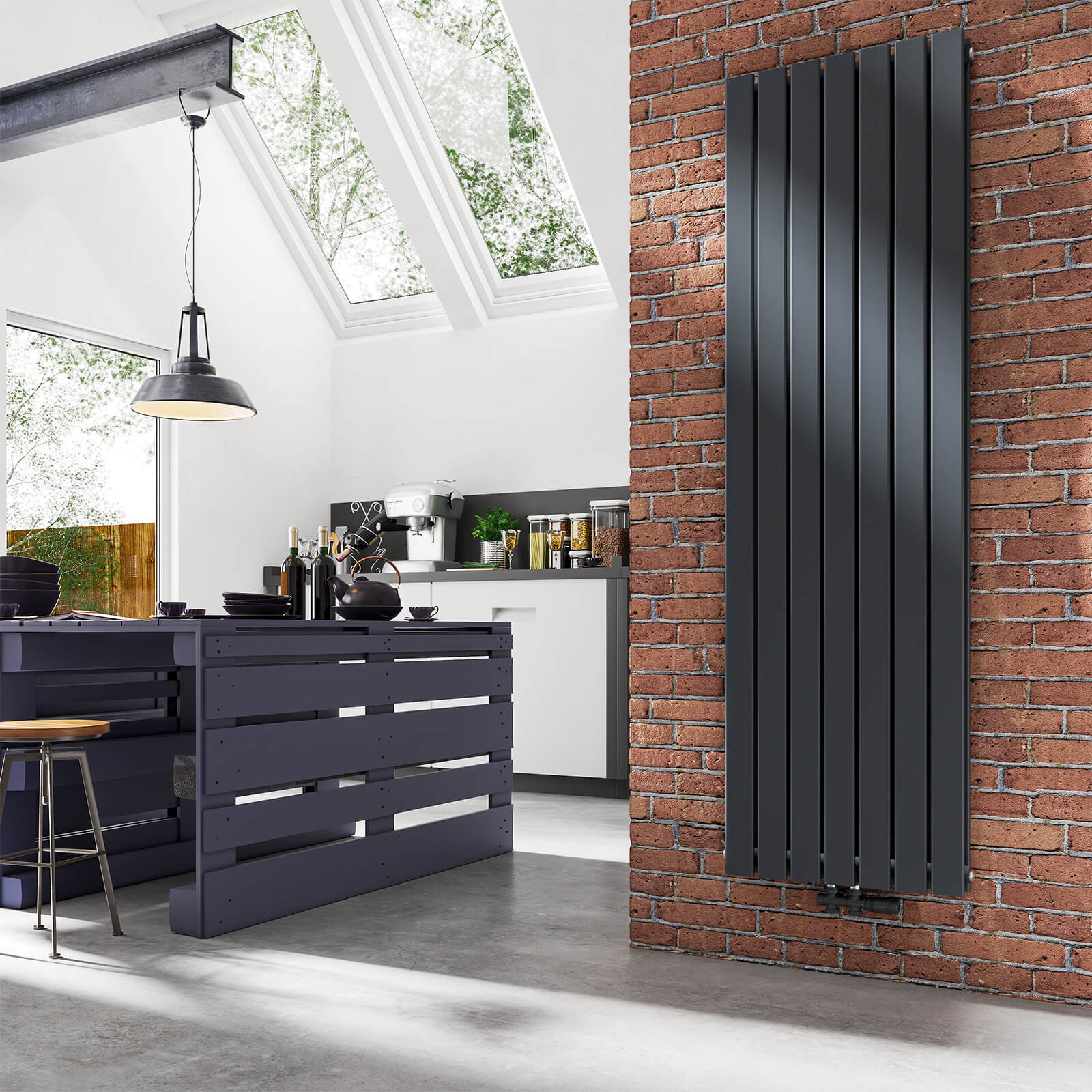 emke-radiateur-plat-vertical-double-blanc-180x62-eau-chaude image 4