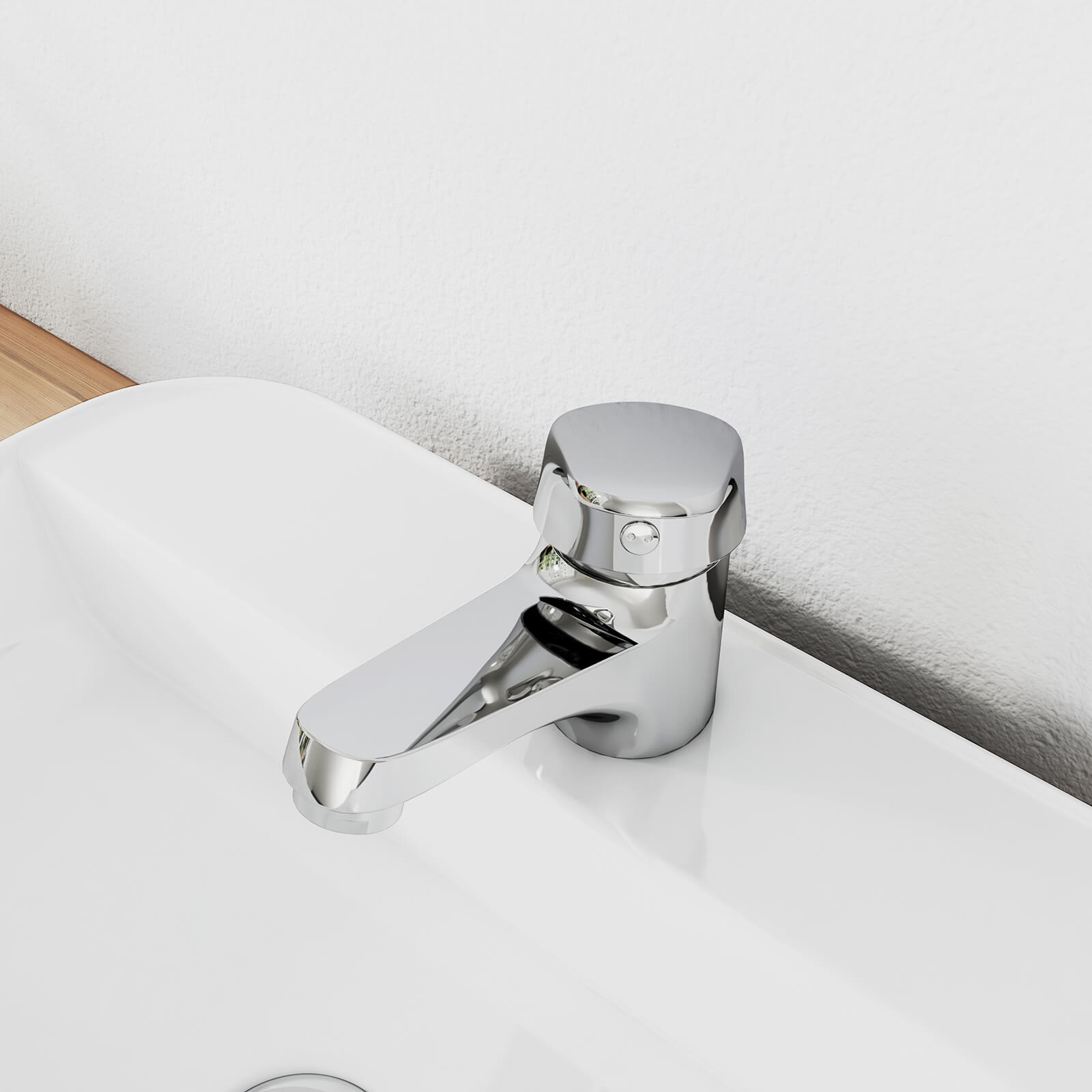 emke-robinetterie-f15-mitigeur-lavabo-chrom-avec-bonde image 3