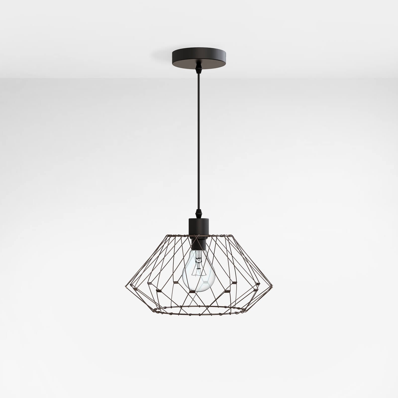 emke-l18b2bl-suspension-fer-anthracite-e27-d-formable image 1