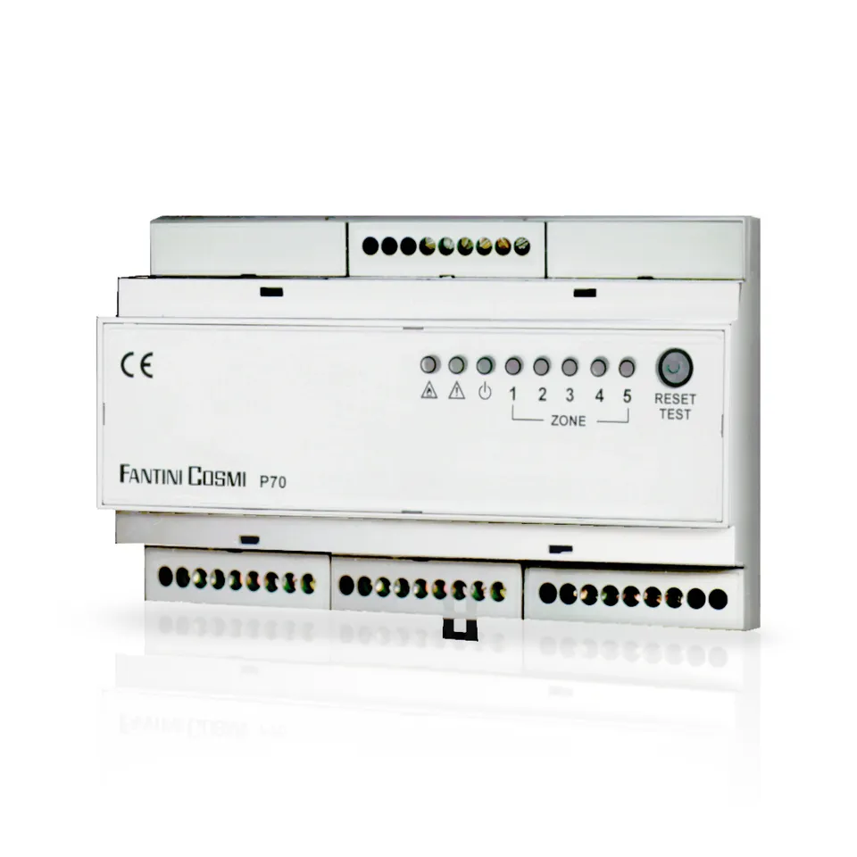 fantini-p70-centrale-d-tection-gaz-naturel-gpl-rail-din image 1