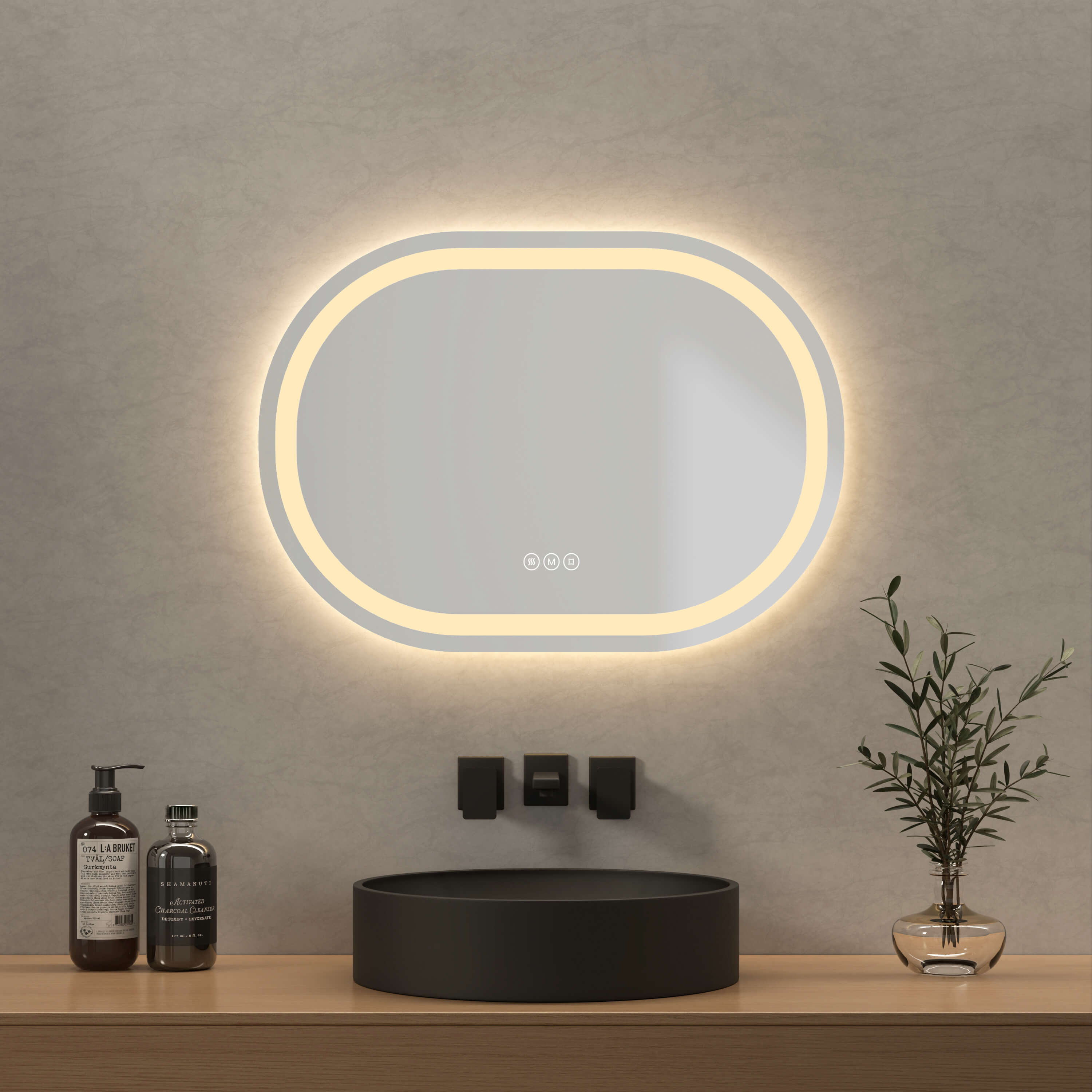 emke-olm06-miroir-lumineux-salle-de-bain-70x50-tactile-anti-bu-e image 4