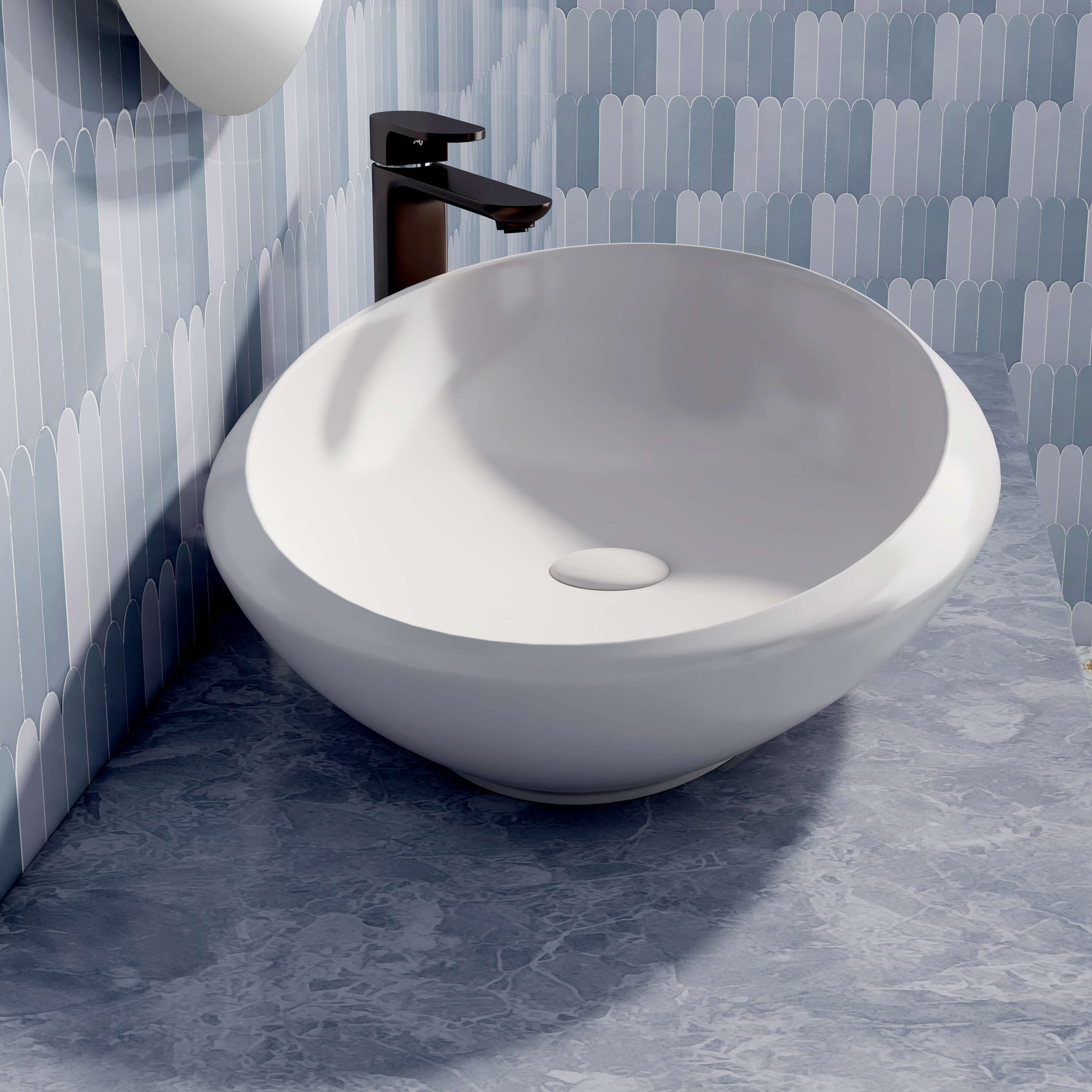 emke-cb07-vasque-poser-ovale-blanche-68-cm image 2