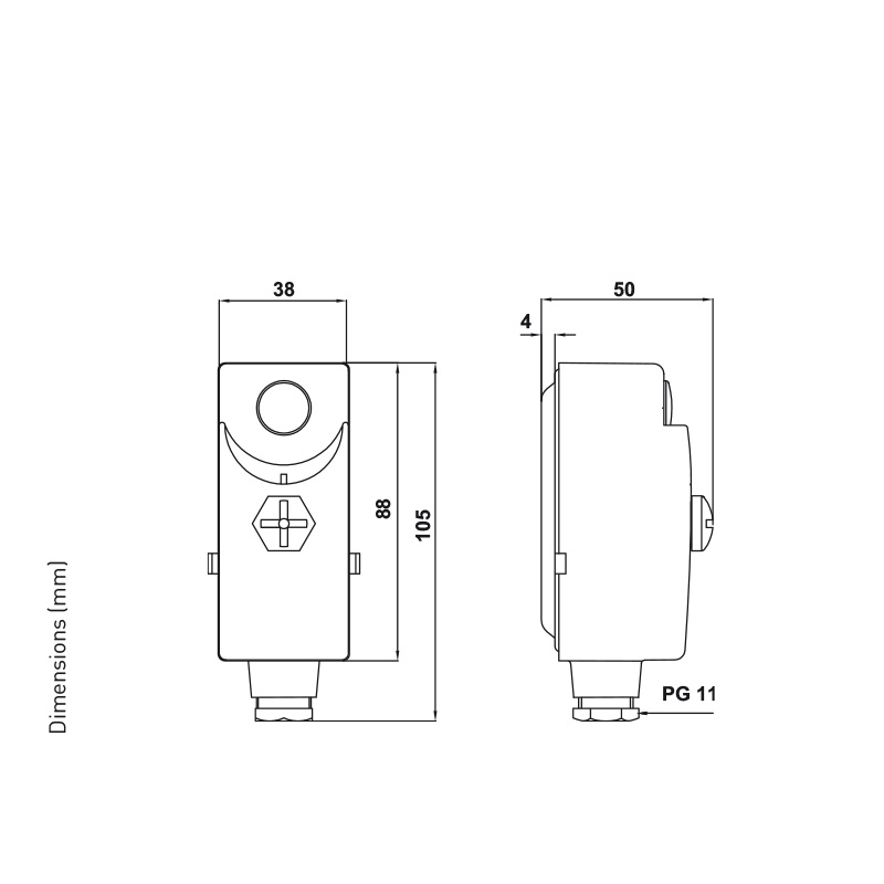 fantini-cosmi-9c2-9c6-thermostat-contact-avec-p-te-thermique image 2