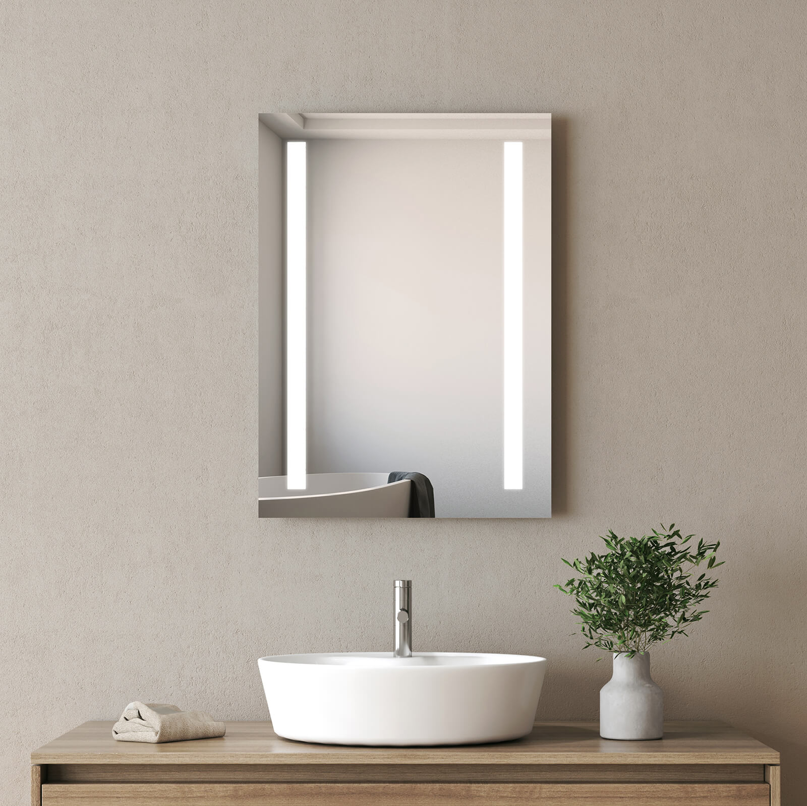 emke-lm01-miroir-led-salle-de-bain-antibu-e-60x80 image 2