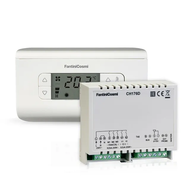 fantini-cosmi-ch130arr2-thermostat-ventilo-convecteur image 1