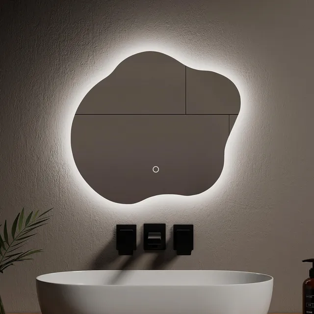 emke-lm31-miroir-lumineux-sans-cadre-60x50-3-couleurs image 1