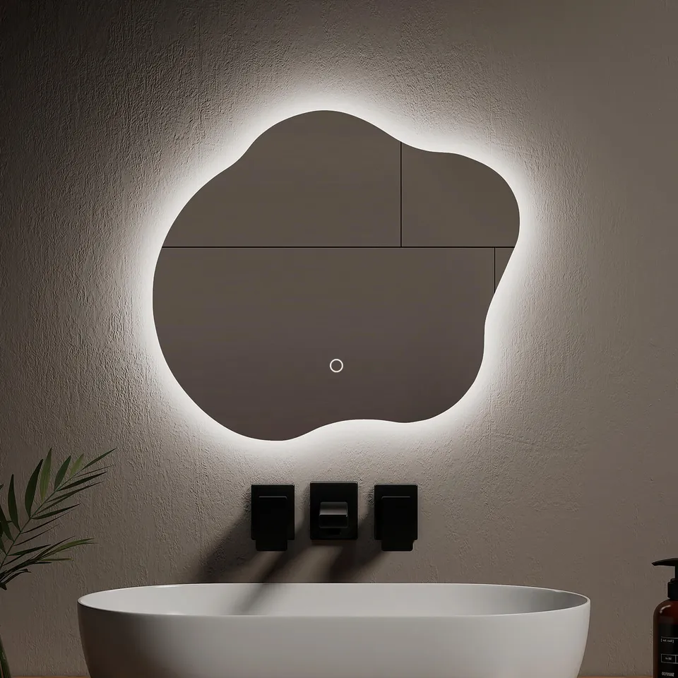 emke-lm31-miroir-lumineux-sans-cadre-60x50-3-couleurs image 1