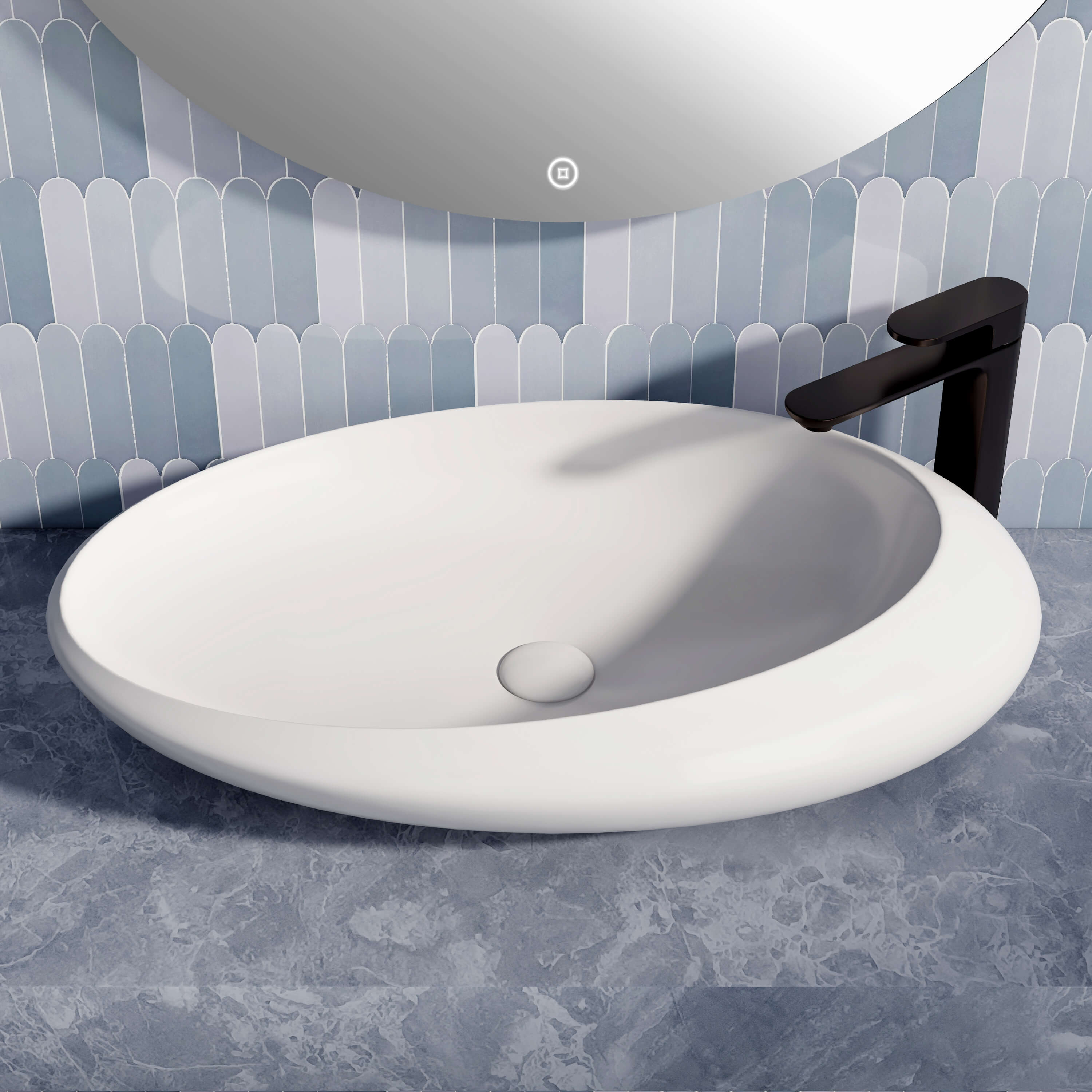 emke-cb07-vasque-poser-ovale-blanche-68-cm image 3