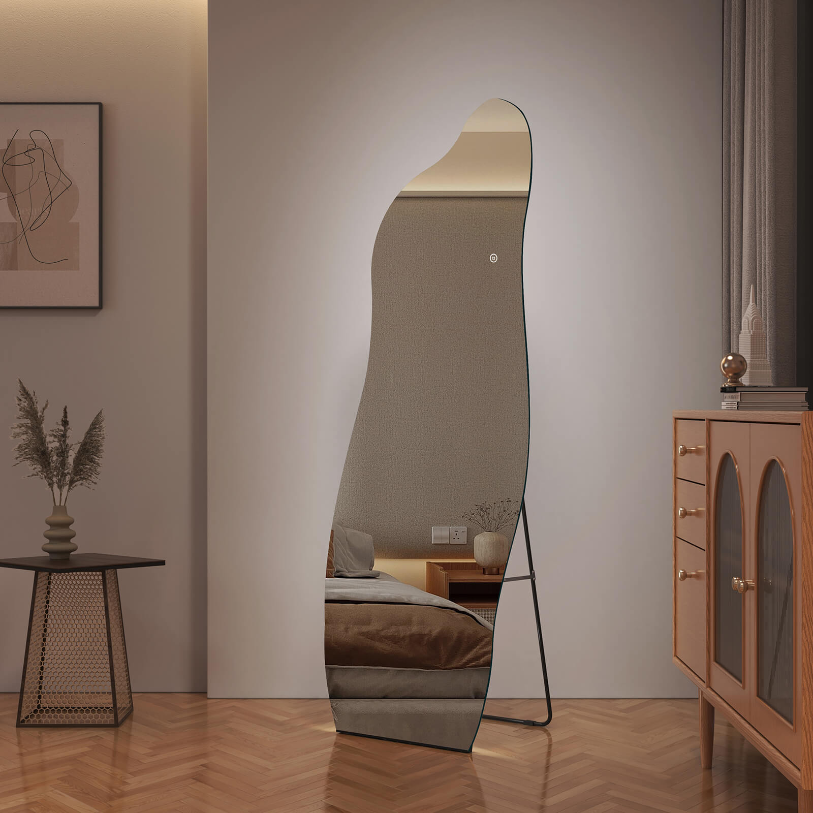 emke-fm04-miroir-sur-pied-led-160x60-pleine-longueur image 2