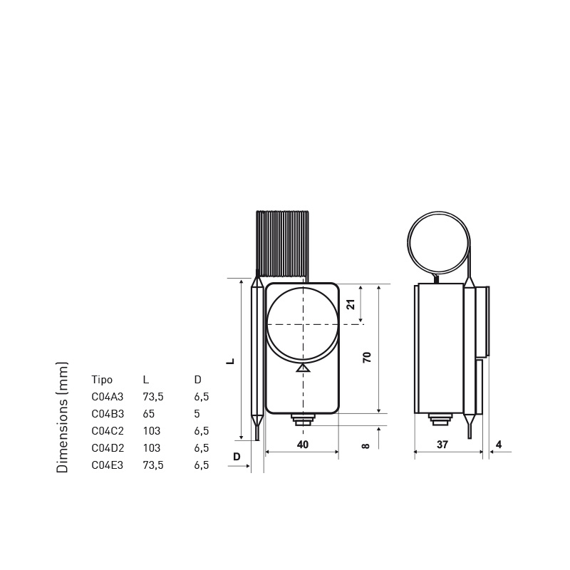 fantini-cosmi-c04-thermostat-capillaire-chaudi-re-clim-four image 2
