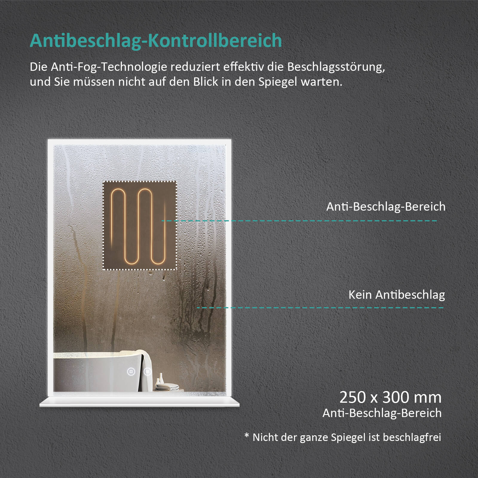 emke-lm15-miroir-lumineux-salle-de-bain-led-50x70-tactile image 8