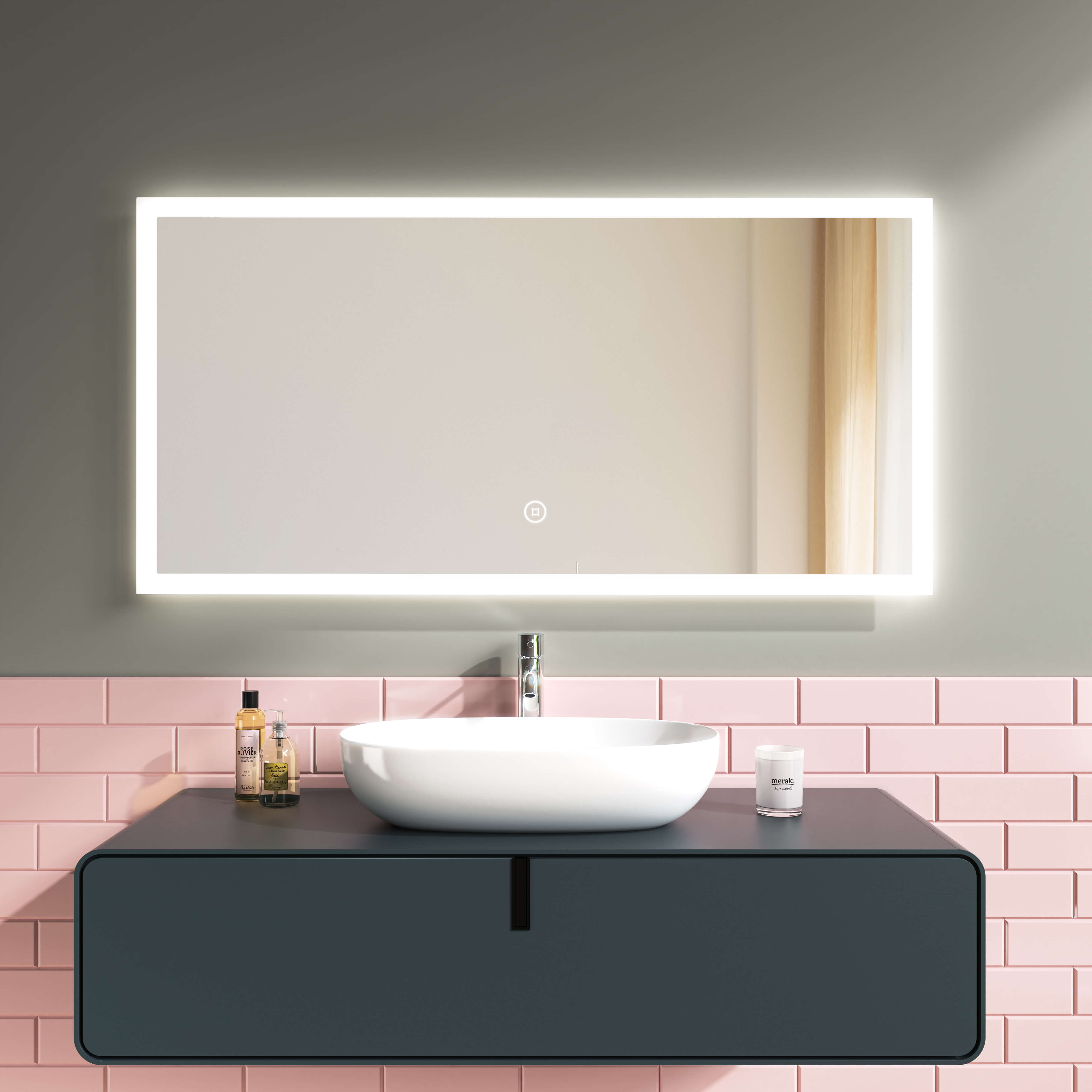 emke-miroir-lumineux-80x60-cm-tactile-antibu-e-3-couleurs image 2