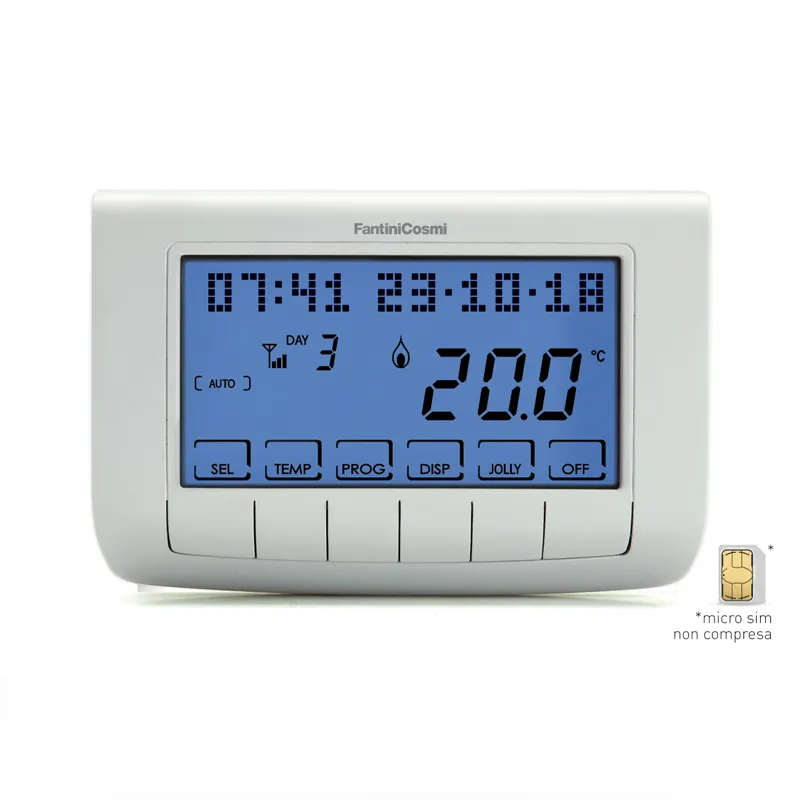 fantini-cosmi-intellicomfort-ch140gsm2-thermostat-programmable-gsm image 1