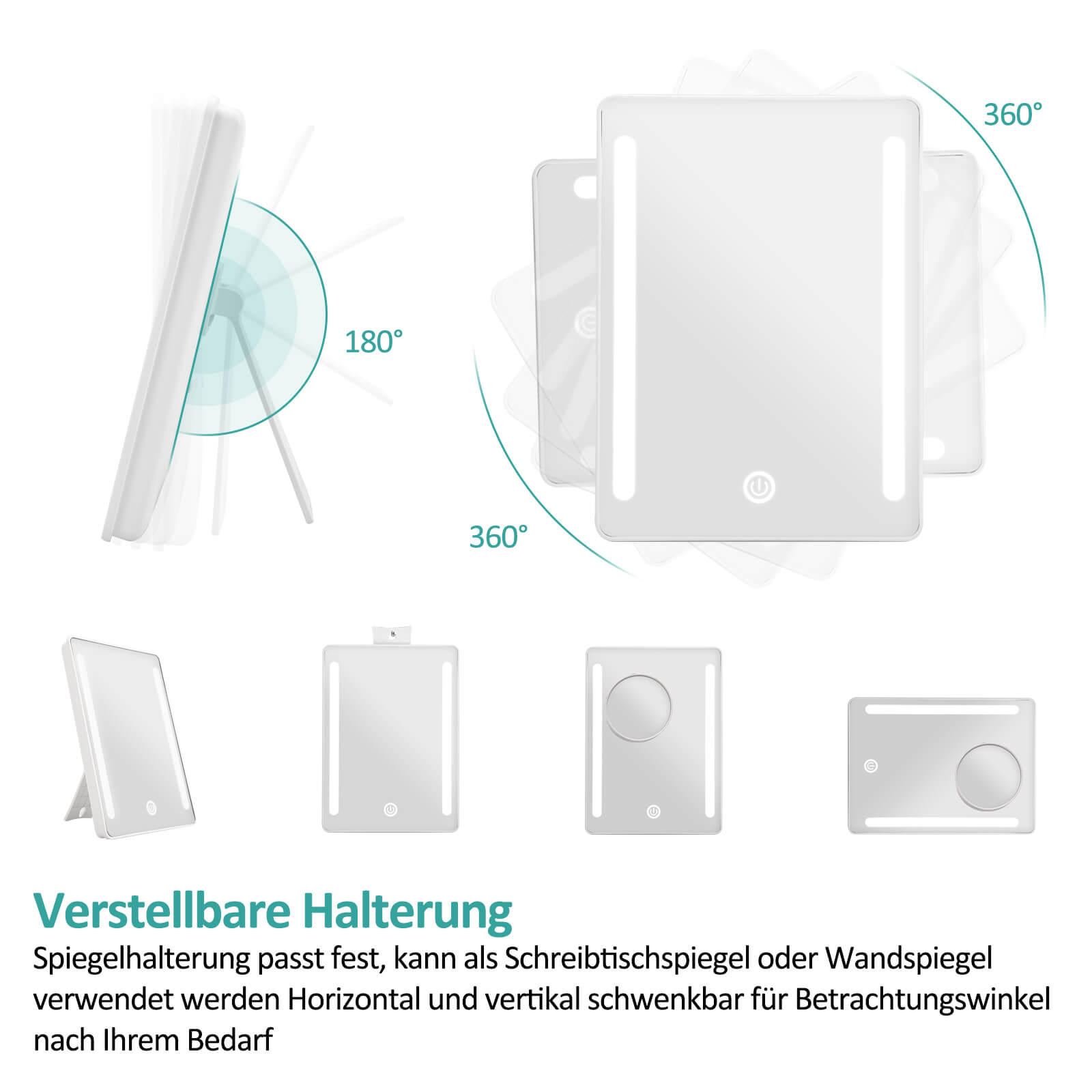 emke-cm03-miroir-grossissant-led-3x-usb-luminosit-r-glable image 6