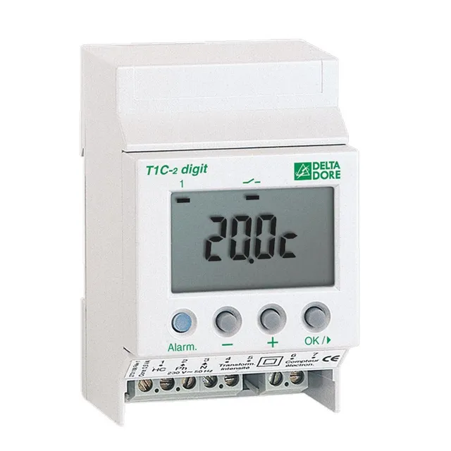 delta-dore-t1c-2-digit-thermostat-modulaire-multi-usages image 1