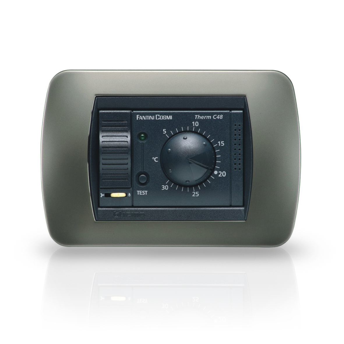 fantini-cosmi-c48-thermostat-d-ambiance-encastrable-chauffage-clim image 1