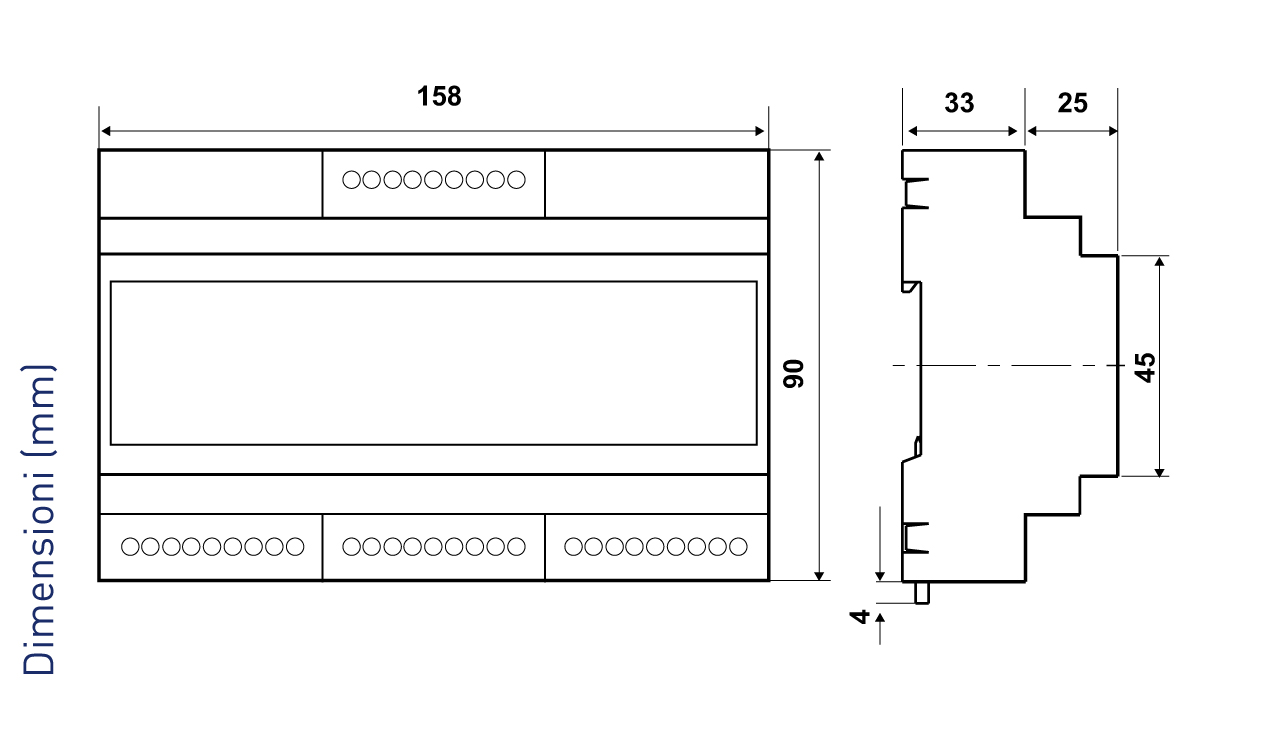 fantini-p70-centrale-d-tection-gaz-naturel-gpl-rail-din image 2