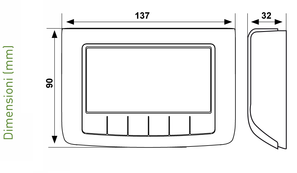 fantini-cosmi-intellicomfort-ch140gsm2-thermostat-programmable-gsm image 3