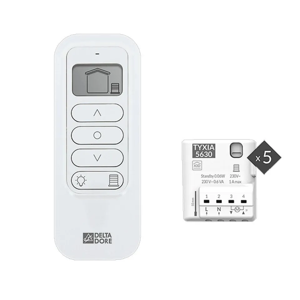 delta-dore-tyxia-541-pack-5-volets-t-l-commande image 1